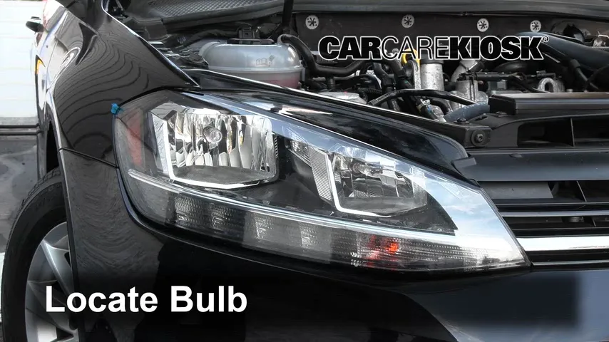 2019 Volkswagen Golf SportWagen S 1.4L 4 Cyl. Turbo Luces Luz de giro delantera (reemplazar foco)